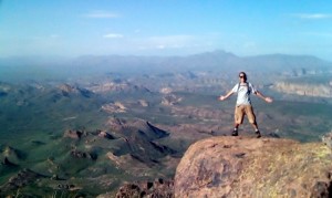 enjoying the fruits of my labor